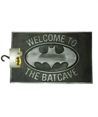 Ilustracja Wycieraczka Gumowa pod Drzwi Batman (Welcome To The Batcave) 60x40 cm