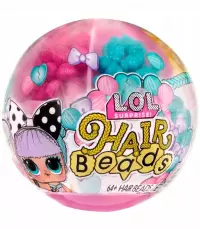 Ilustracja MGA LOL Laleczka z Niespodzianką Hair Beads Koraliki 559622