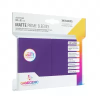 Ilustracja produktu Gamegenic: Matte Prime CCG Sleeves (66x91 mm) - Koszulki na Karty - Purple 100 sztuk