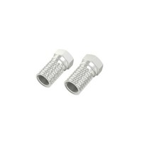 Ilustracja produktu Hama Zestaw Wtyczek Antenowych SAT F PLUG 2 PCS. 5.5mm