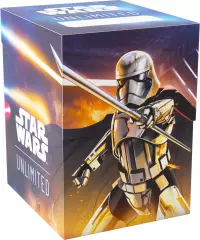Ilustracja produktu Gamegenic: Star Wars Unlimited Card Game - Soft Crate - Captain Phasma / Stormtrooper
