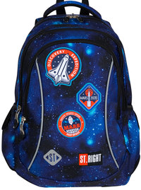 Ilustracja St.Right Plecak Szkolny BP-26 Misja Kosmiczna 627477
