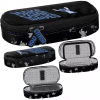 Ilustracja produktu BeUniq Piórnik Tuba Usztywniona Stitch Make Some Waves DS25SS-013