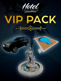 Ilustracja produktu Hotel: A Resort Simulator - VIP Pack (DLC) (PC) (klucz STEAM)
