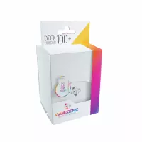 Ilustracja produktu Gamegenic: Deck Holder 100+ - Pudełko na Karty - White