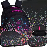 Ilustracja produktu Coolpack Zestaw 4el. Galaxy Plecak E29589 + Worek 552614 + Piórnik 552632 + Torba 552617