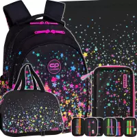 Ilustracja produktu Coolpack Zestaw 4el. Galaxy Plecak E29589 + Worek 552614 + Piórnik 553001 + Torba 552617