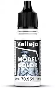 Ilustracja produktu Vallejo: 70.951 - Model Color - White (18 ml)