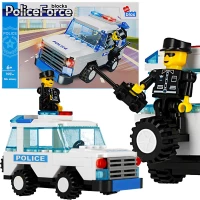 Ilustracja Mega Creative Alleblox Klocki Konstrukcyjne Policja 492822