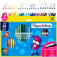 Ilustracja produktu Paper Mate Flamastry 24 Kolory 665080