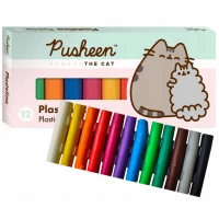 Ilustracja Bambino Plastelina Pusheen 12 Kolorów 657993