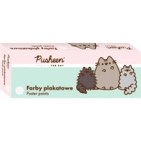 Ilustracja produktu Bambino Farby Plakatowe Pusheen 12 Kolorów 658006