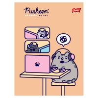 Ilustracja Bambino Zeszyt A5 32 Kartki Kratka Pusheen 649226