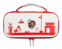 Ilustracja PowerA SWITCH/SWITCH LITE Etui na konsole Mario Red & White