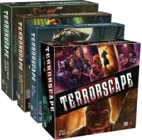 Ilustracja Terrorscape + Dziki instynkt + Nieopisywalny koszmar + Nieśmiertelna groza