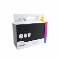 Ilustracja produktu Gamegenic: Double Deck Holder 160+ - Pudełko na Karty - Black