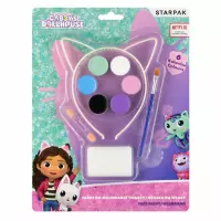 Ilustracja produktu Starpak Farby Do Malowania Twarzy 6 Kolorów z opaską 550660