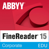 Ilustracja ABBYY Finereader 15 Corporate EDU PL (wersja jednostanowiskowa) - licencja elektroniczna