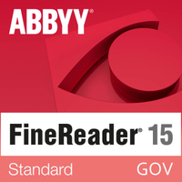 Ilustracja ABBYY FineReader 15 Standard GOV PL (wersja jednostanowiskowa) - licencja elektroniczna
