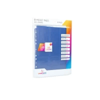 Ilustracja produktu Gamegenic: 18-Pocket Pages Sideloading - Koszulki do Segregatora - Blue (10 szt)