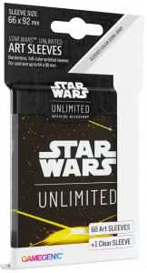 Ilustracja Gamegenic: Star Wars Unlimited - Art Sleeves - Card Back Yellow - Koszulki na karty