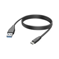 Ilustracja Hama Kabel Ładujący DATA USB Type-C 3m Czarny