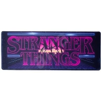 Ilustracja produktu Mata na Biurko Podkładka pod Myszkę - Stranger Things Arcade Logo (80 x 30 cm)