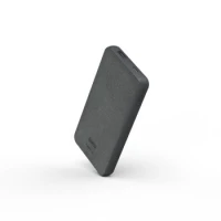 Ilustracja produktu Hama Power Bank Power Pack "Fabric 10" 10000 mAh Szary