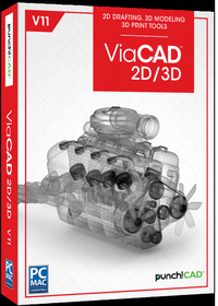 Ilustracja produktu DIGITAL ViaCAD 2D/3D v.11 - licencja elektroniczna