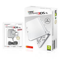 Ilustracja Nintendo New Console 3DS XL Pearl White