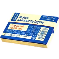 Ilustracja produktu STARPAK Notes Samoprzylepny 100 Kartek 75x50 mm 130659