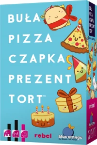 Ilustracja Buła Pizza Czapka Prezent Tort