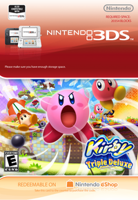 Ilustracja produktu Kirby Triple Deluxe (3DS DIGITAL) (Nintendo Store)