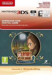 Ilustracja produktu Layton's Mystery Journey (3DS DIGITAL) (Nintendo Store)