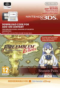 Ilustracja Fire Emblem: Echoes Shadow of Valentia Season Pass (3DS Digital) (Nintendo Store)