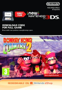 Ilustracja produktu Donkey Kong Country 2: Diddy's Kong Quwst (3DS DIGITAL) (Nintendo Store)