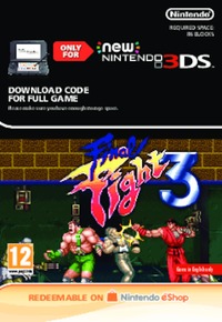 Ilustracja produktu Final Fight 3 (New Nintendo 3DS DIGITAL) (Nintendo Store)