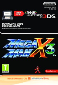 Ilustracja Mega Man X3 (3DS DIGITAL) (Nintendo Store)