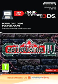 Ilustracja Super Castlevania IV (NEW 3DS) DIGITAL (Nintendo Store)