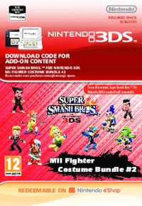 Ilustracja Super Smash Bros.: Mii Fighter Costume Bnd (3DS) DIGITAL (Nintendo Store)