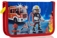 Ilustracja Astra Playmobil Piórnik Dwuklapkowy bez Wyposażenia PL-04 Strażak