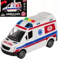 Ilustracja produktu Mega Creative Moje Miasto Auto Ratunkowe Ambulans Pogotowie 552097