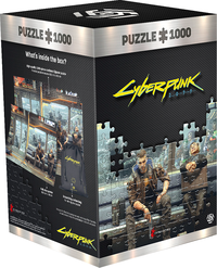 Ilustracja Good Loot Puzzle Cyberpunk 2077 Metro (1000 elementów)