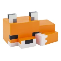 Ilustracja Lampka Nocna Minecraft - Lisek