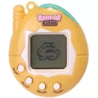 Ilustracja produktu Gra Elektroniczna Kawaii Kuties E-Pet 168 w 1 (żółta)