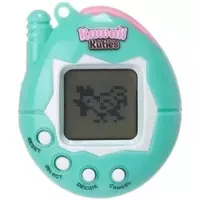 Ilustracja produktu Gra Elektroniczna Kawaii Kuties E-Pet 168 w 1 (turkusowa)