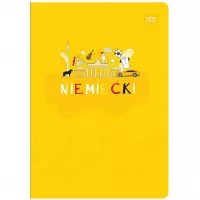 Ilustracja produktu Interdruk Zeszyt A5 60 kartek kratka Język Niemiecki 230195