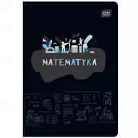 Ilustracja Interdruk Zeszyt A5 60 kartek kratka Matematyka 230102