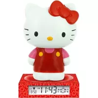 Ilustracja produktu Lampka 3D z Budzikiem Hello Kitty