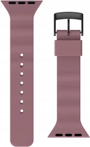 Ilustracja produktu UAG Aurora [U] - silikonowy pasek do Apple Watch 42/44 mm (dusty rose)